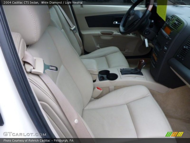 White Diamond / Light Neutral 2004 Cadillac CTS Sedan