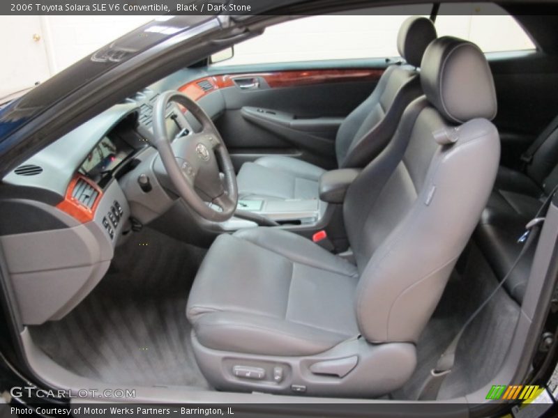 Black / Dark Stone 2006 Toyota Solara SLE V6 Convertible