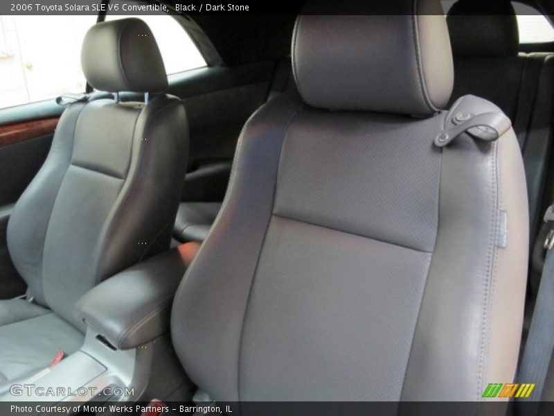 Black / Dark Stone 2006 Toyota Solara SLE V6 Convertible