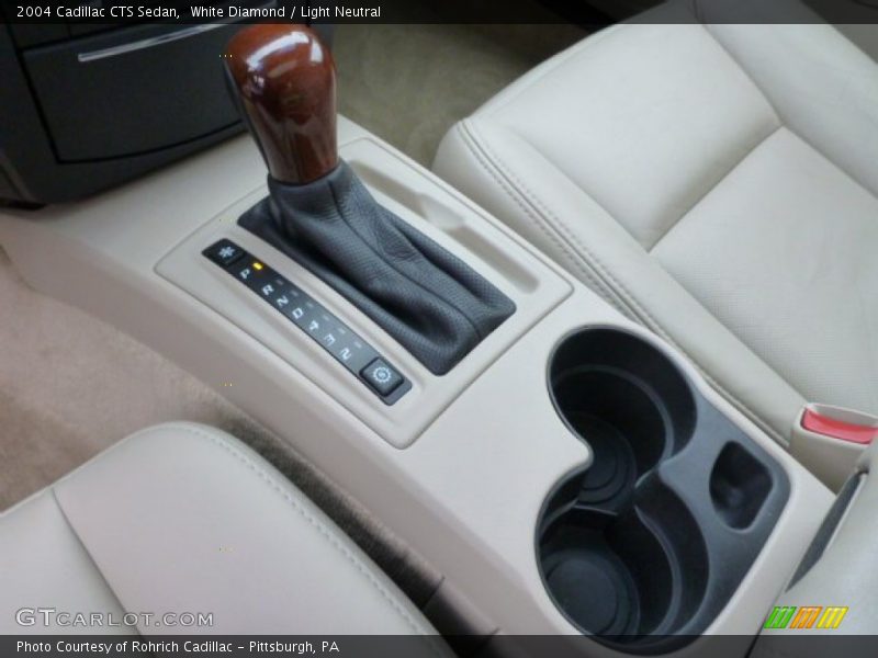 White Diamond / Light Neutral 2004 Cadillac CTS Sedan