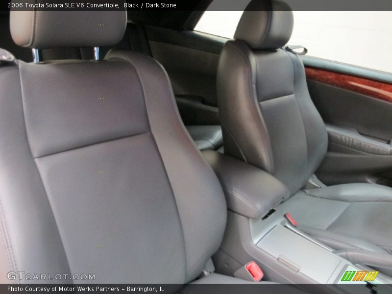 Black / Dark Stone 2006 Toyota Solara SLE V6 Convertible