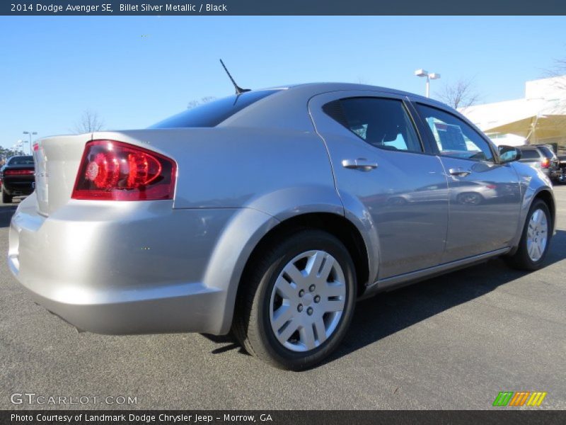 Billet Silver Metallic / Black 2014 Dodge Avenger SE