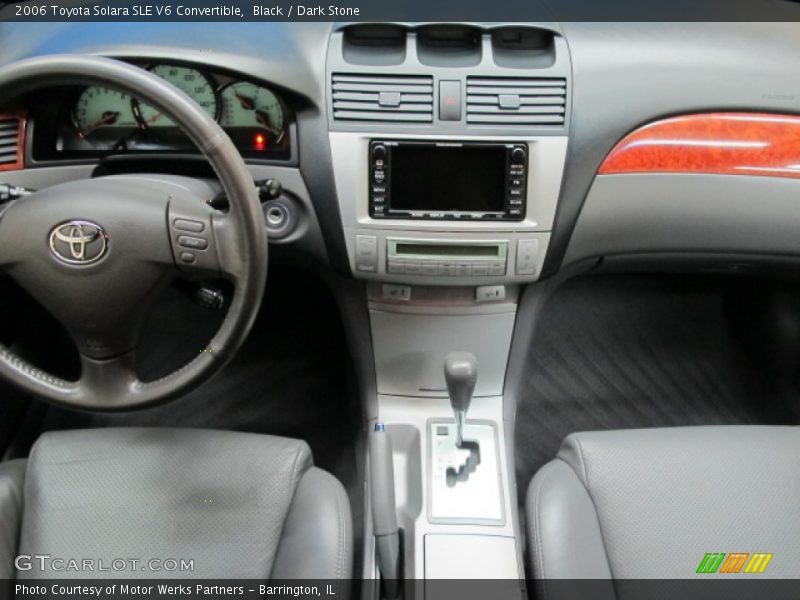 Black / Dark Stone 2006 Toyota Solara SLE V6 Convertible
