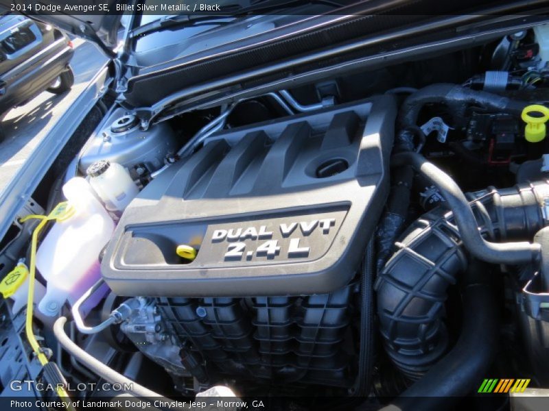 Billet Silver Metallic / Black 2014 Dodge Avenger SE