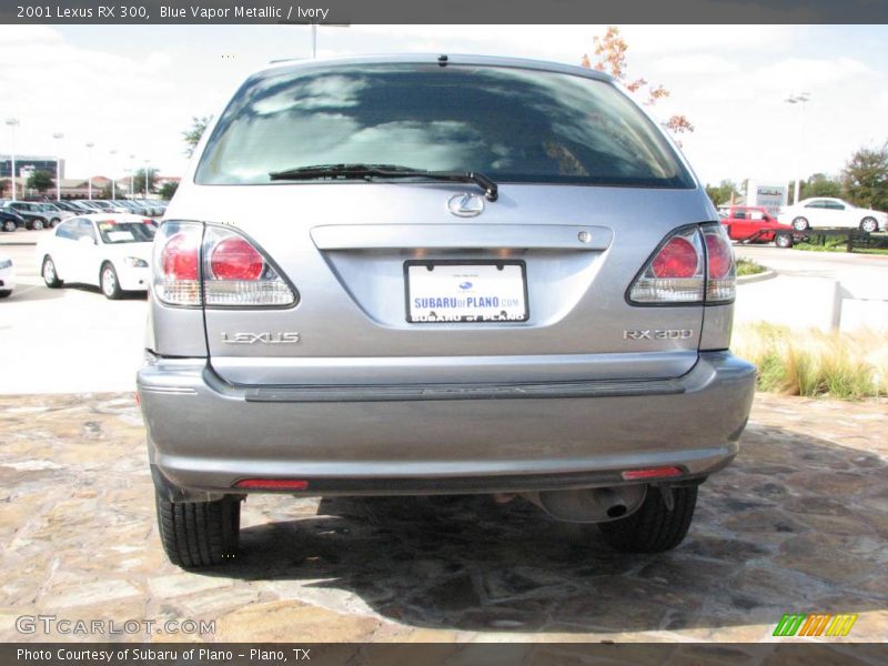Blue Vapor Metallic / Ivory 2001 Lexus RX 300