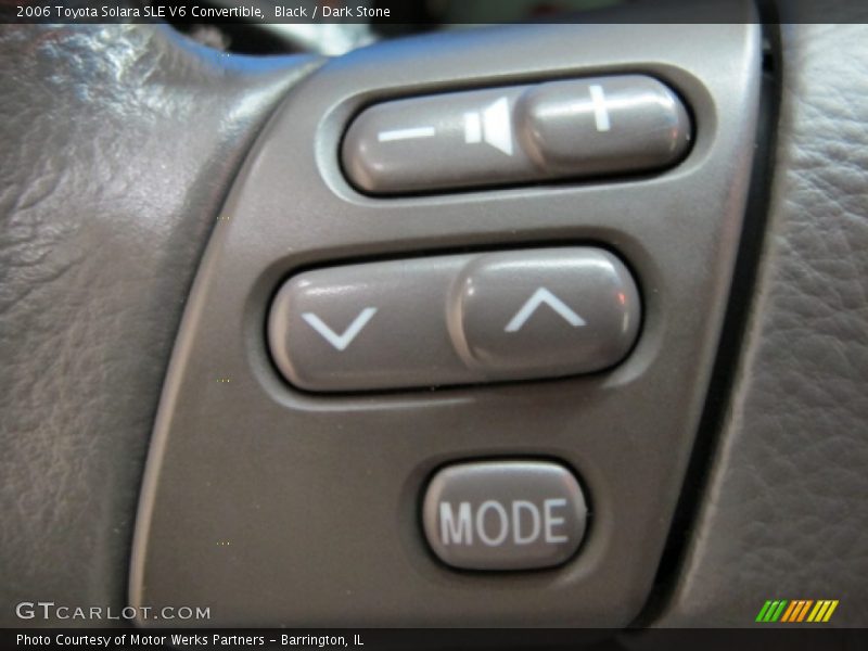 Black / Dark Stone 2006 Toyota Solara SLE V6 Convertible