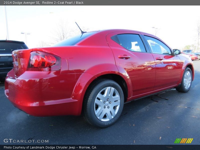Redline 2-Coat Pearl / Black 2014 Dodge Avenger SE