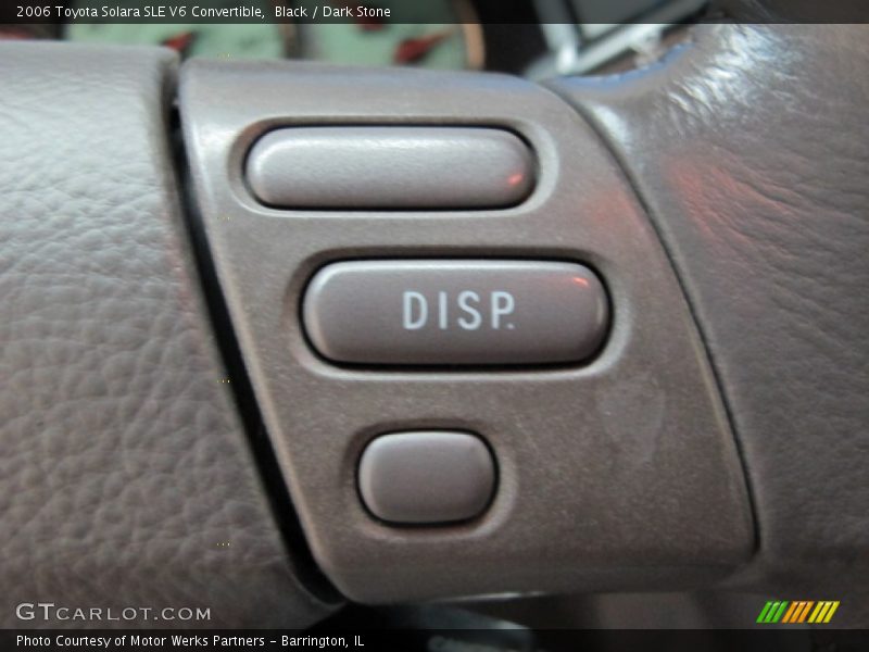 Black / Dark Stone 2006 Toyota Solara SLE V6 Convertible