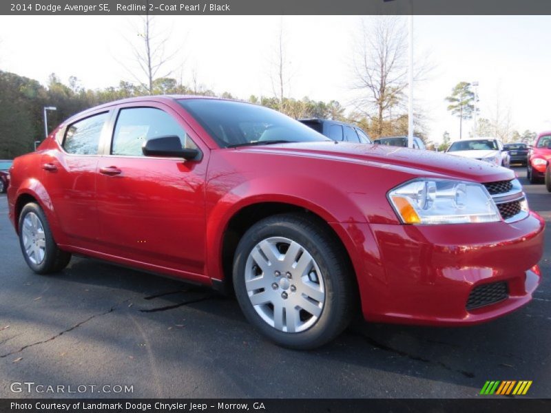 Redline 2-Coat Pearl / Black 2014 Dodge Avenger SE