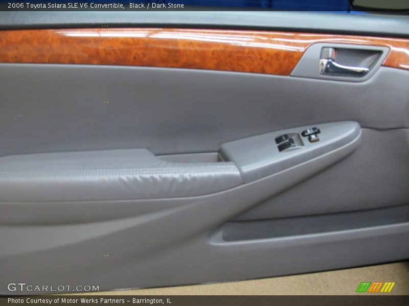 Black / Dark Stone 2006 Toyota Solara SLE V6 Convertible
