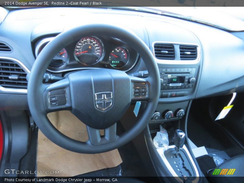 Redline 2-Coat Pearl / Black 2014 Dodge Avenger SE