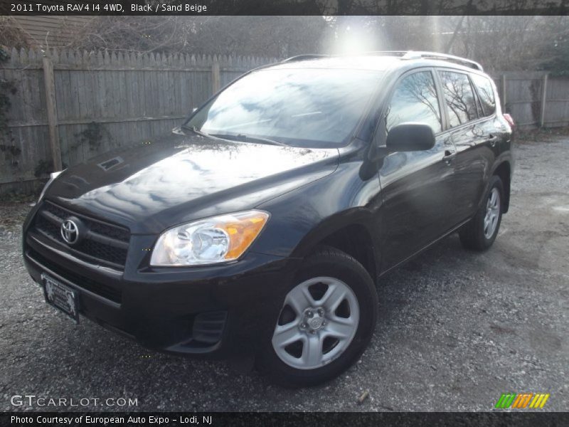 Black / Sand Beige 2011 Toyota RAV4 I4 4WD