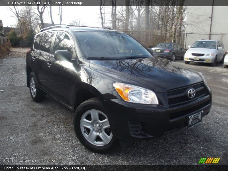 Black / Sand Beige 2011 Toyota RAV4 I4 4WD