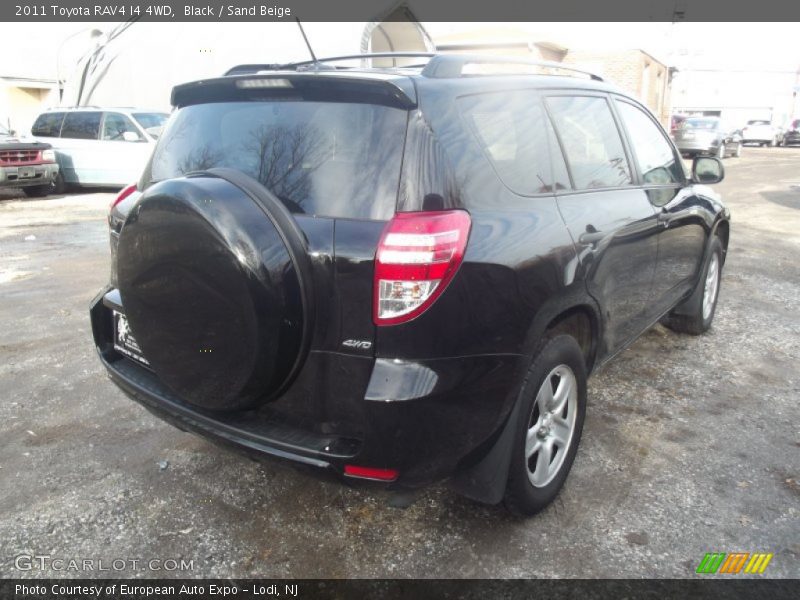 Black / Sand Beige 2011 Toyota RAV4 I4 4WD