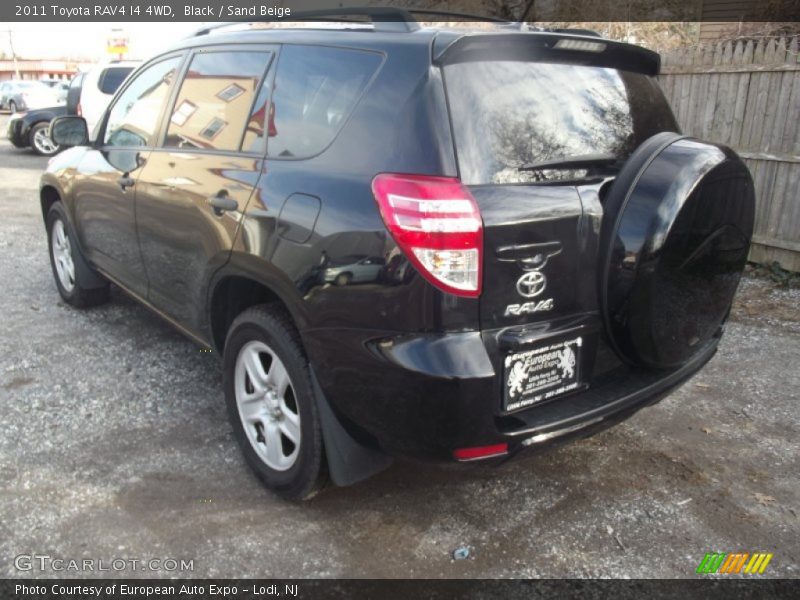 Black / Sand Beige 2011 Toyota RAV4 I4 4WD