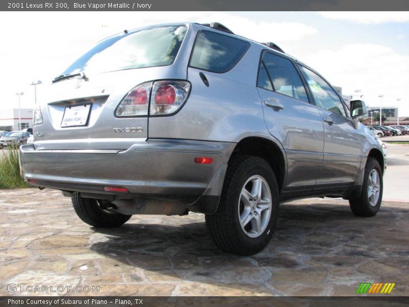 Blue Vapor Metallic / Ivory 2001 Lexus RX 300