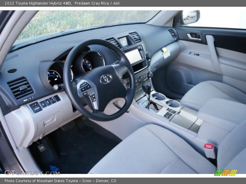 Ash Interior - 2013 Highlander Hybrid 4WD 