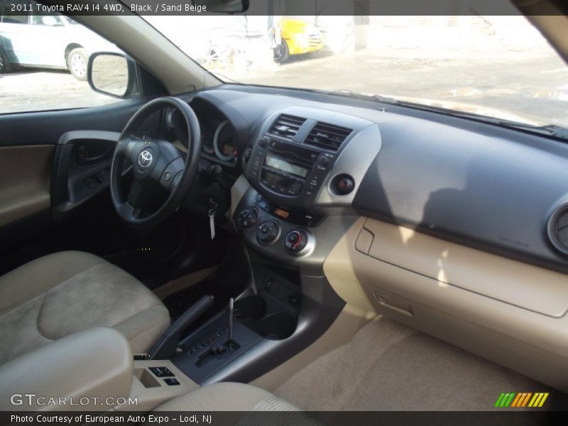 Black / Sand Beige 2011 Toyota RAV4 I4 4WD