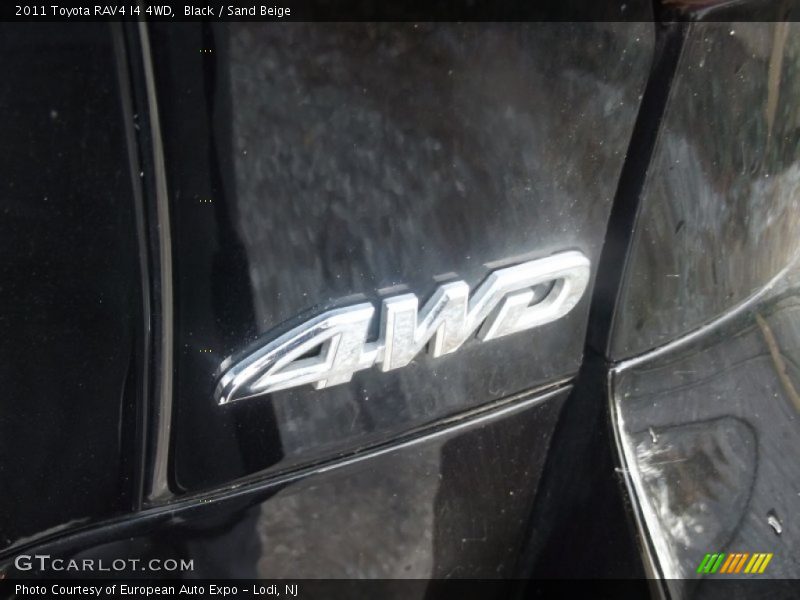 Black / Sand Beige 2011 Toyota RAV4 I4 4WD