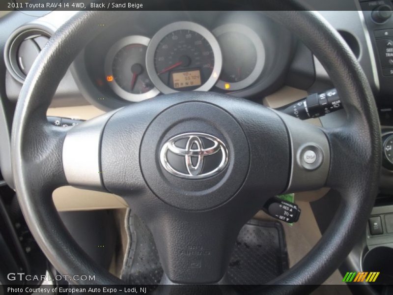 Black / Sand Beige 2011 Toyota RAV4 I4 4WD