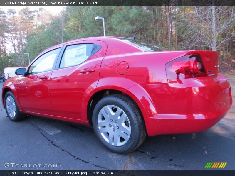 Redline 2-Coat Pearl / Black 2014 Dodge Avenger SE