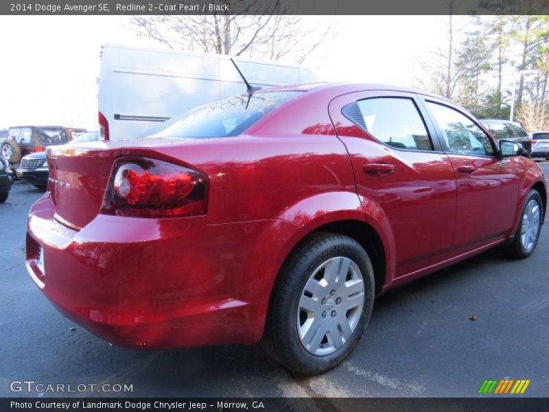 Redline 2-Coat Pearl / Black 2014 Dodge Avenger SE