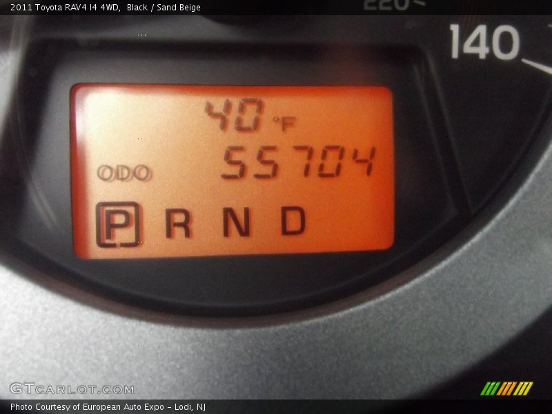 Black / Sand Beige 2011 Toyota RAV4 I4 4WD