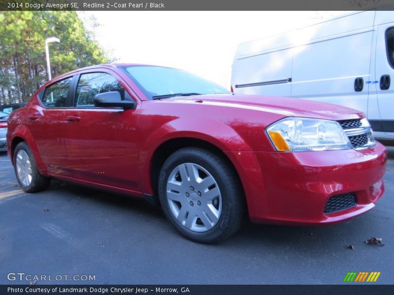 Redline 2-Coat Pearl / Black 2014 Dodge Avenger SE
