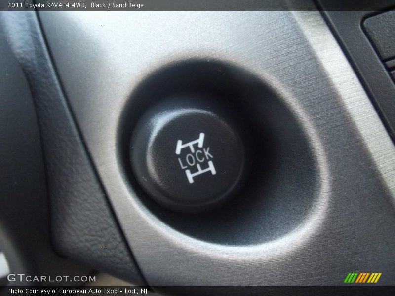 Black / Sand Beige 2011 Toyota RAV4 I4 4WD