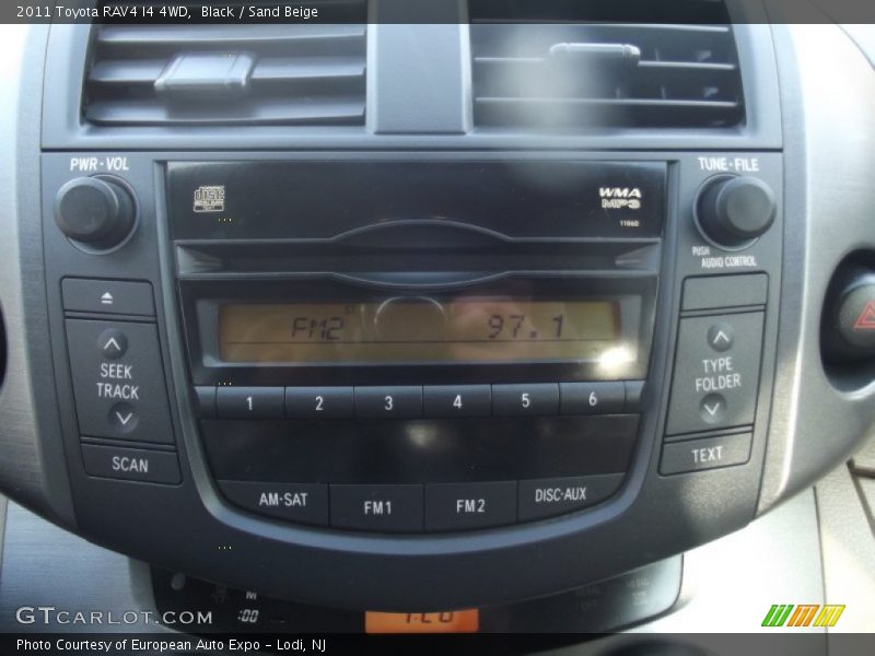 Black / Sand Beige 2011 Toyota RAV4 I4 4WD