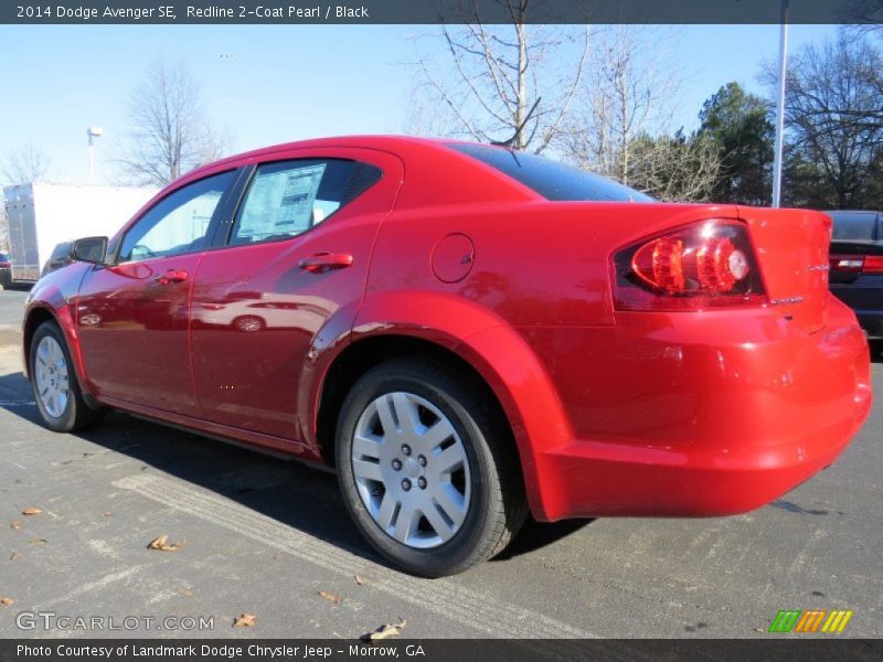 Redline 2-Coat Pearl / Black 2014 Dodge Avenger SE