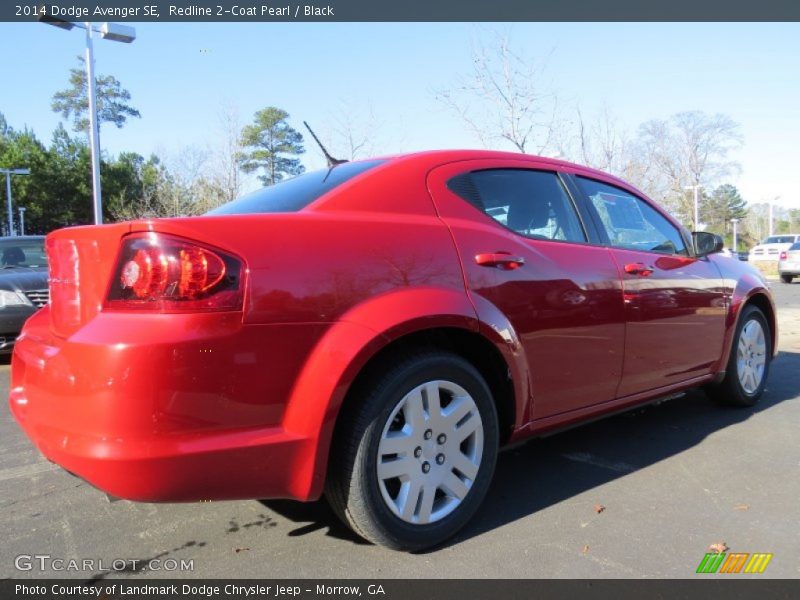 Redline 2-Coat Pearl / Black 2014 Dodge Avenger SE