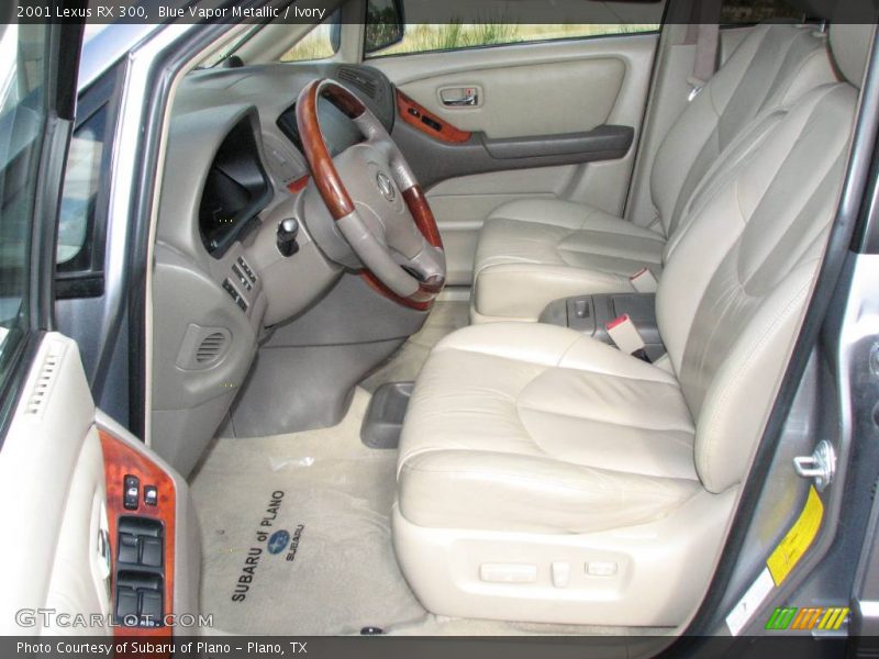 Blue Vapor Metallic / Ivory 2001 Lexus RX 300