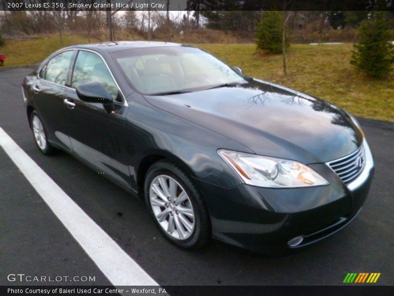 Smokey Granite Mica / Light Gray 2007 Lexus ES 350