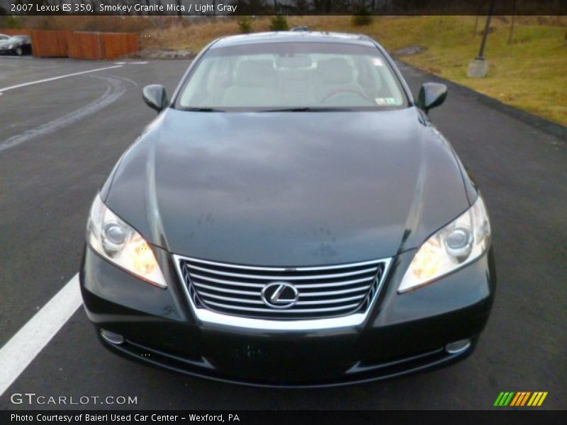 Smokey Granite Mica / Light Gray 2007 Lexus ES 350