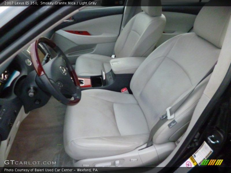 Smokey Granite Mica / Light Gray 2007 Lexus ES 350