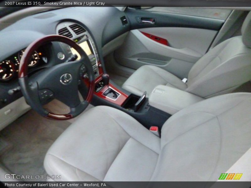 Smokey Granite Mica / Light Gray 2007 Lexus ES 350