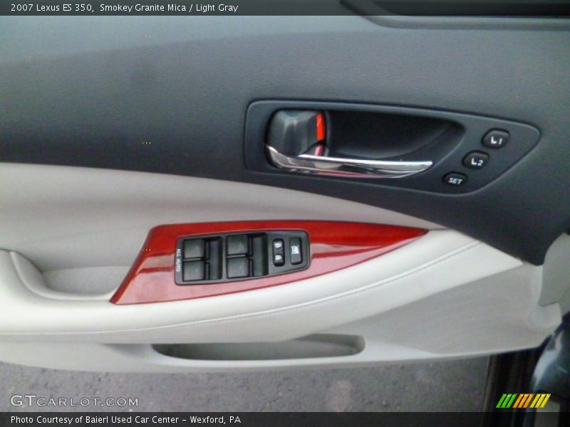 Smokey Granite Mica / Light Gray 2007 Lexus ES 350