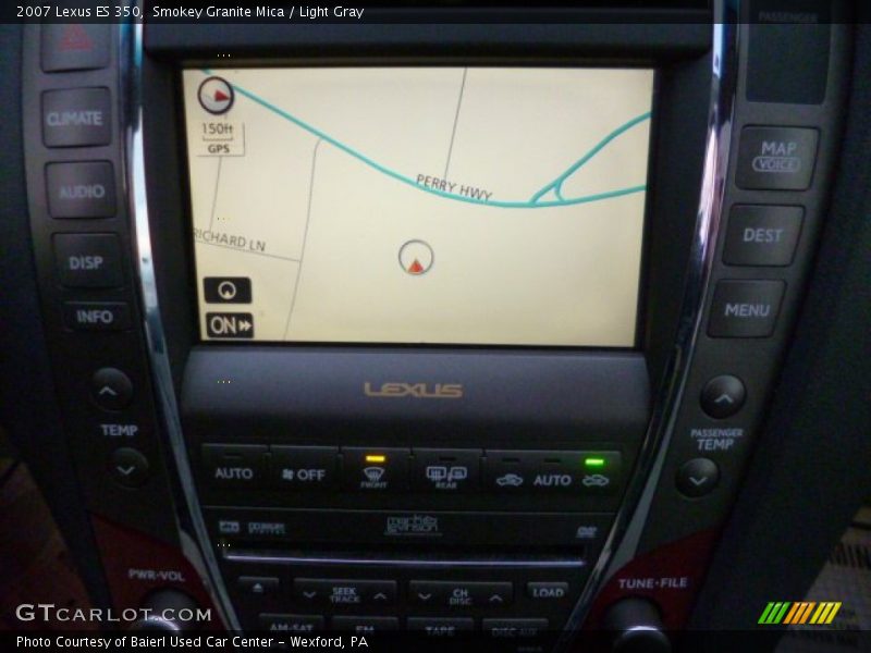 Smokey Granite Mica / Light Gray 2007 Lexus ES 350