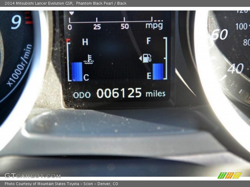 Phantom Black Pearl / Black 2014 Mitsubishi Lancer Evolution GSR
