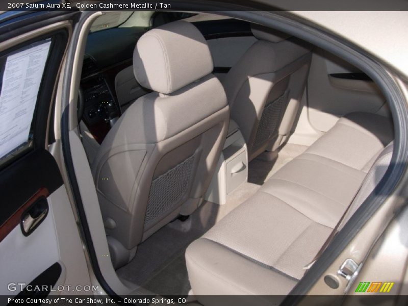 Golden Cashmere Metallic / Tan 2007 Saturn Aura XE