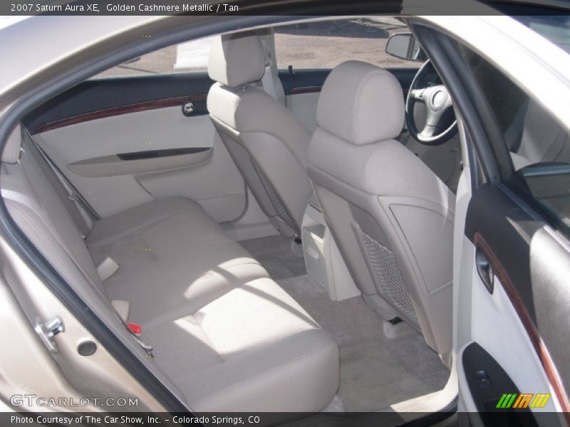 Golden Cashmere Metallic / Tan 2007 Saturn Aura XE