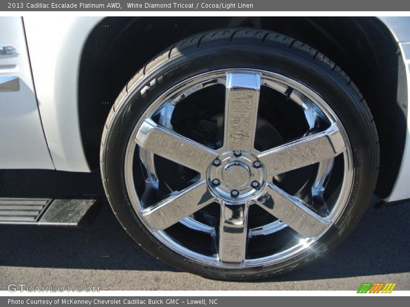 Custom Wheels of 2013 Escalade Platinum AWD