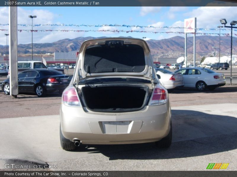 Golden Cashmere Metallic / Tan 2007 Saturn Aura XE
