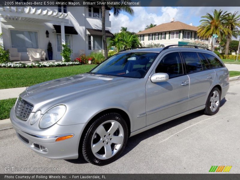 Front 3/4 View of 2005 E 500 4Matic Wagon