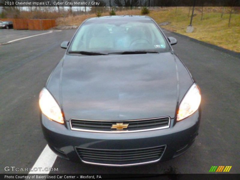 Cyber Gray Metallic / Gray 2010 Chevrolet Impala LT