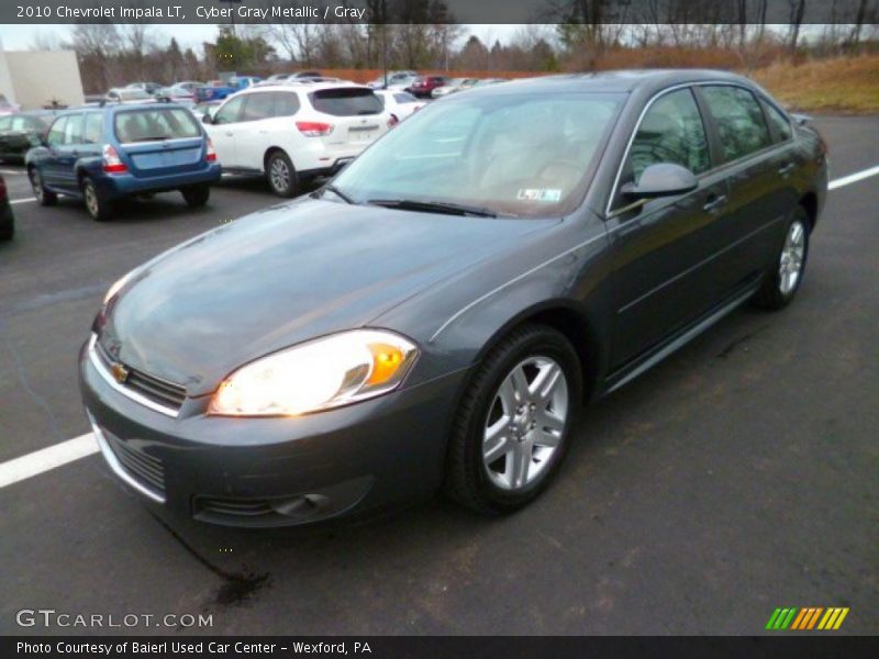 Cyber Gray Metallic / Gray 2010 Chevrolet Impala LT