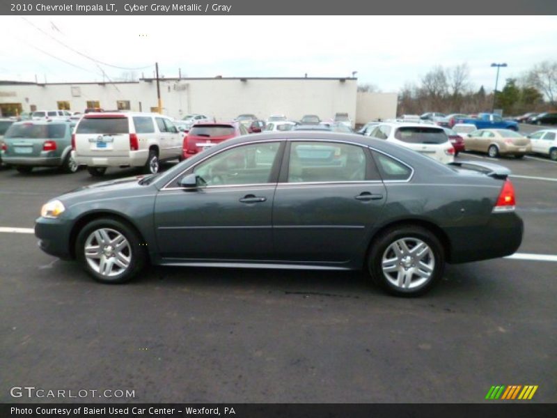 Cyber Gray Metallic / Gray 2010 Chevrolet Impala LT