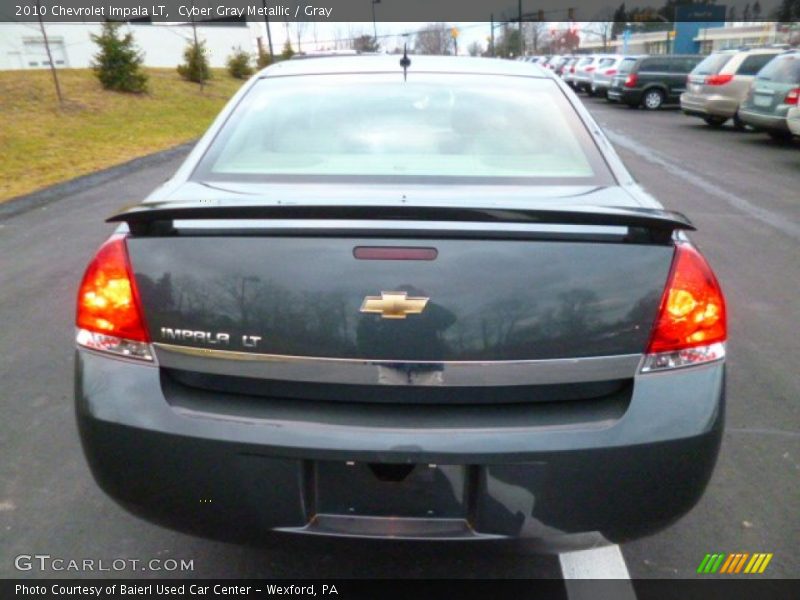 Cyber Gray Metallic / Gray 2010 Chevrolet Impala LT