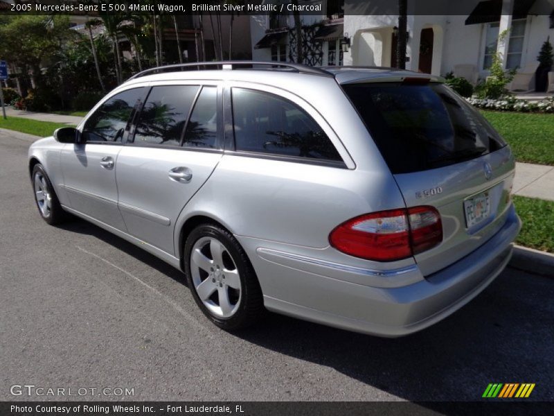Brilliant Silver Metallic / Charcoal 2005 Mercedes-Benz E 500 4Matic Wagon